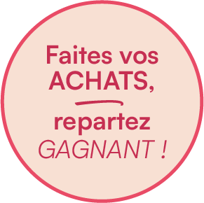 Faites vos achats, repartez gagnant